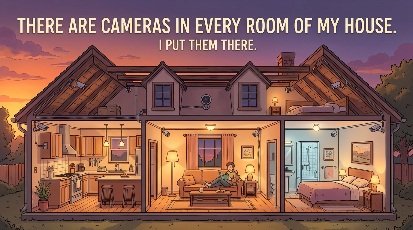 Josh Adler — There Are Cameras in Every Room of My House