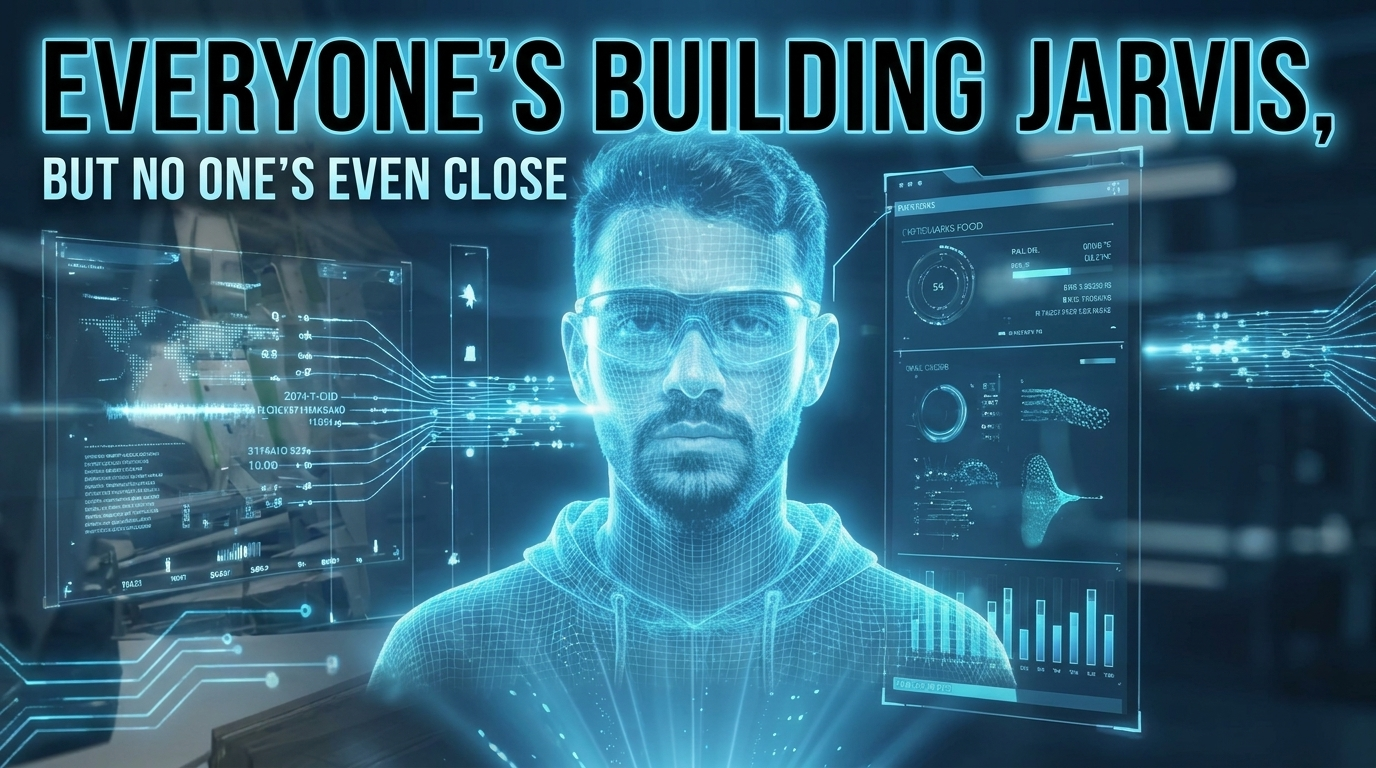 Josh Adler — Everyone's Building Jarvis. Nobody's Even Close.
