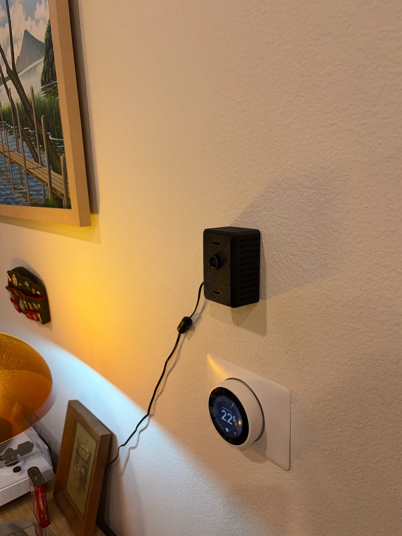 Josh Adler — Paradox node wall-mounted in the apartment