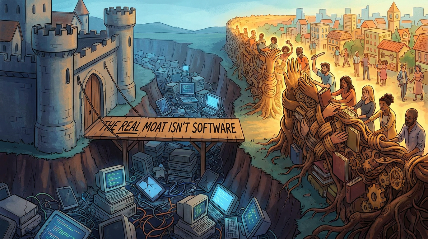 Josh Adler — The Real Moat Isn't Software